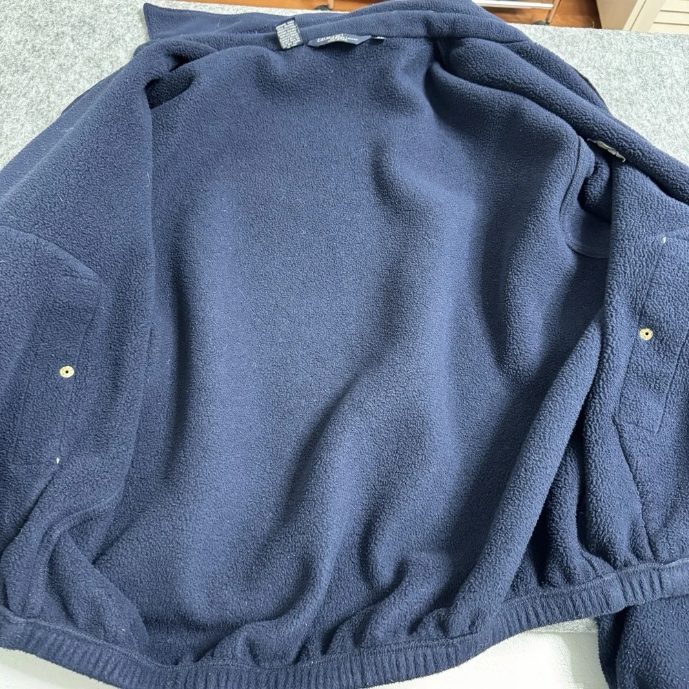 Vtg Polo Ralph Lauren Harrington Jacket Men XL Blue Fleece Classic‎ USA Made